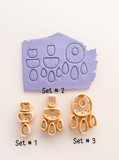 Dangle Sets Drill Guides Clay Cutter All In One