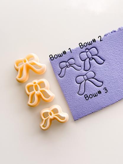 RESIN BOWS Clay Cutter