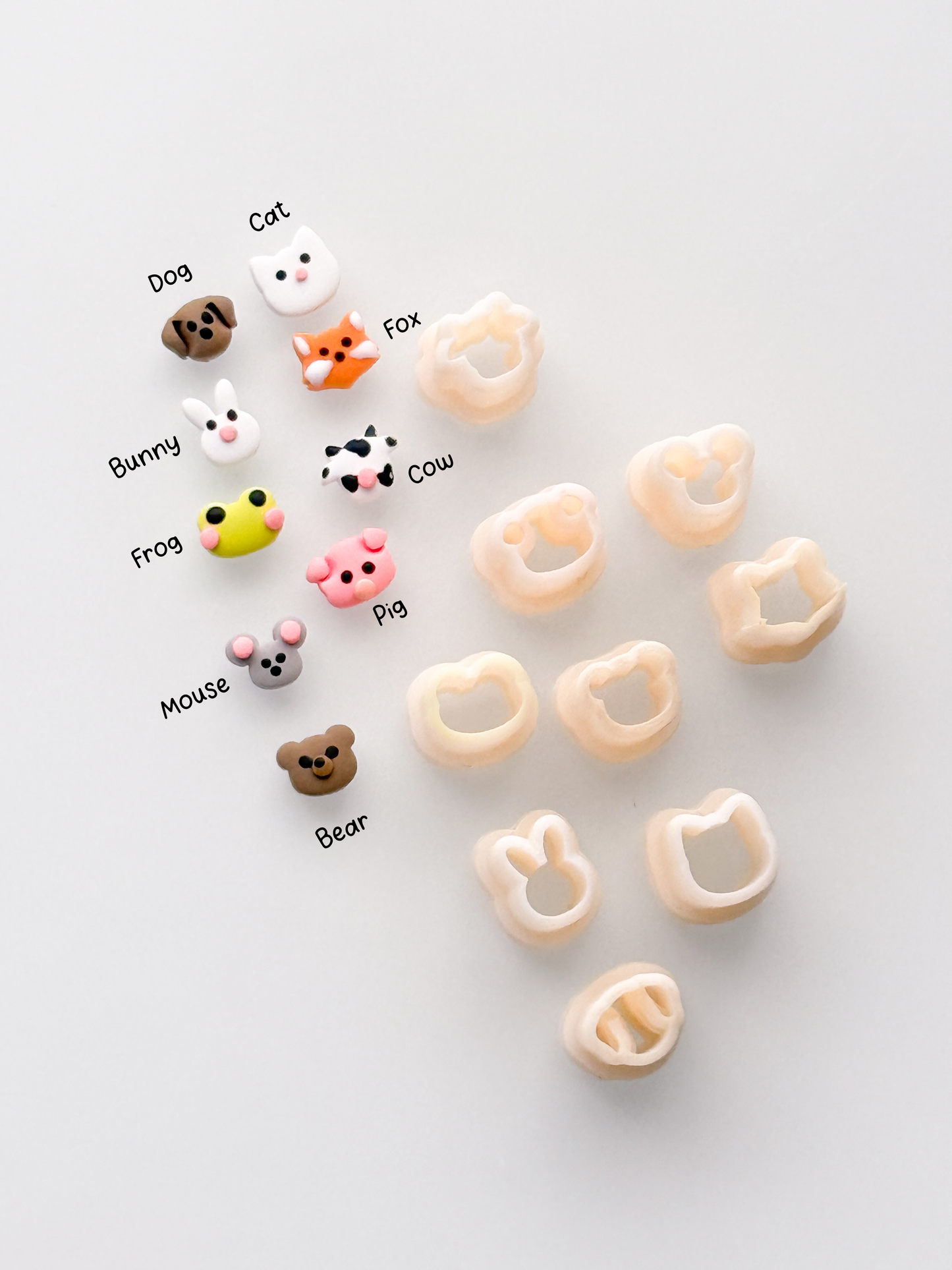 Animal Micros Resin Clay Cutters