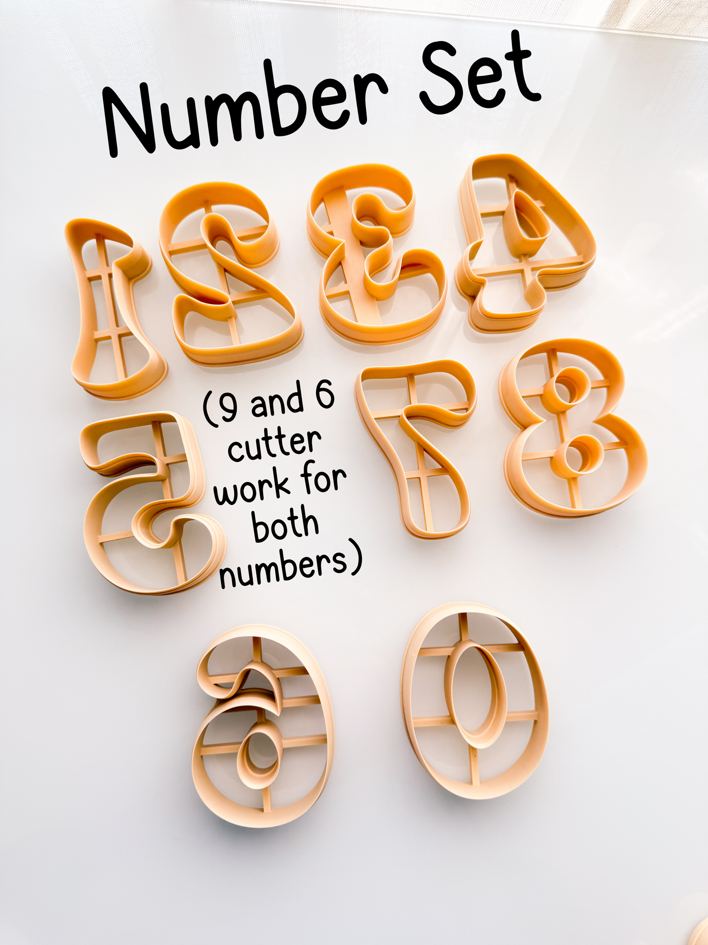 Bubble Numbers And Symbols For Polymer Clay Pottery Ceramics Clay Cutters