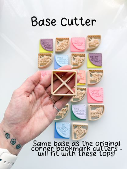 Corner Bookmark Sayings Clay Cutters