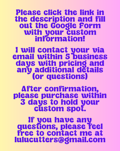 Custom Listing