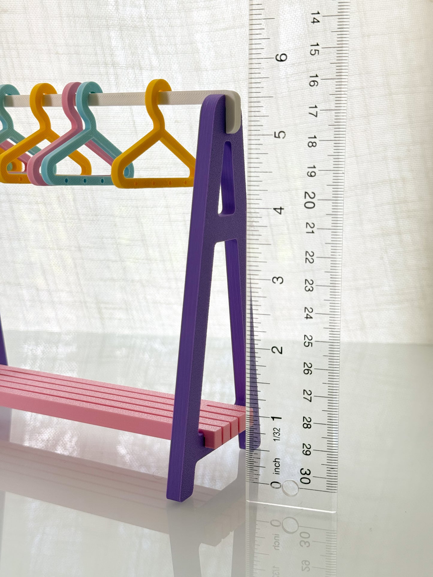 Earring Hanger Rack 3D Printed