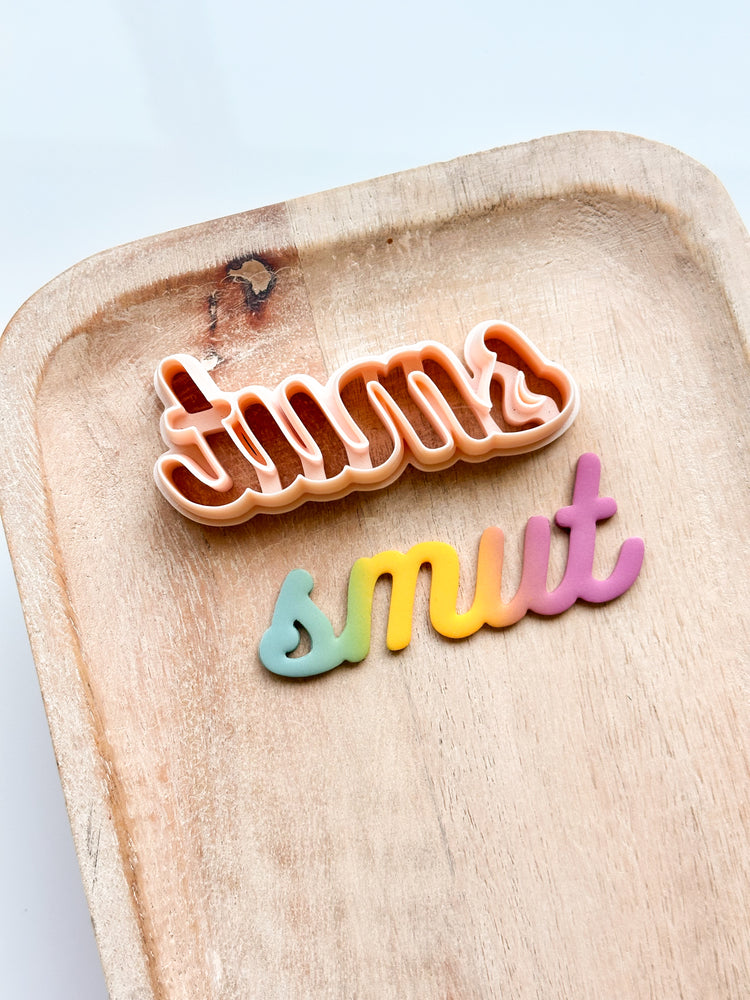 Smut Bookmark Clay Cutter