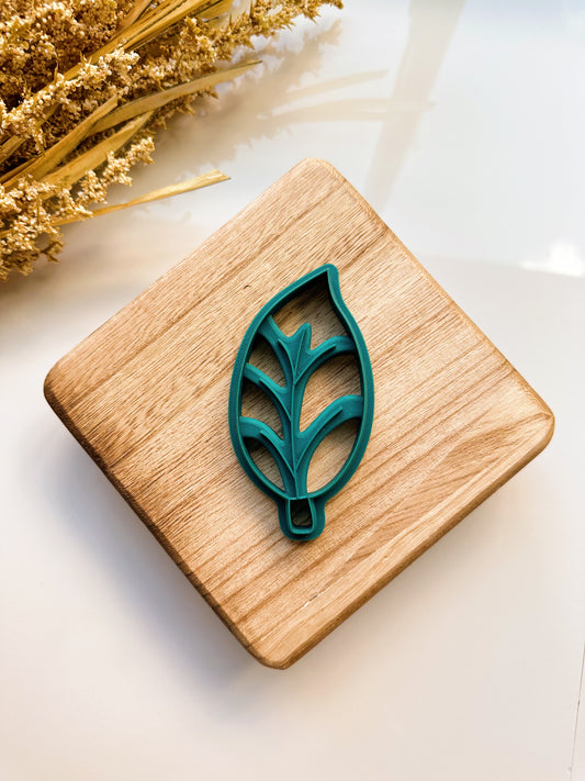 Leaf Bookmark Clay Cutter