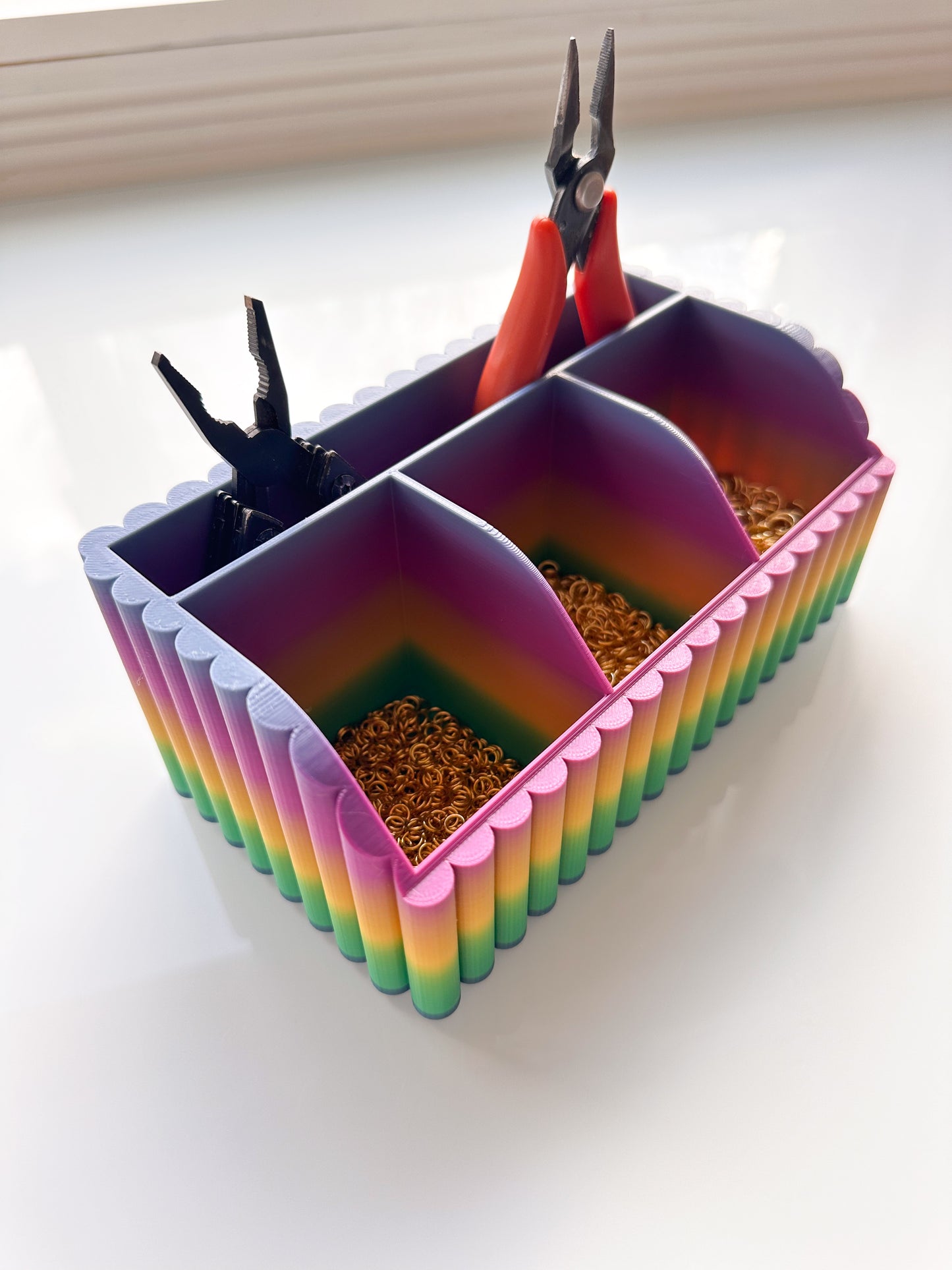 Color Shift Jewelry Makers 3D Printed Organizer