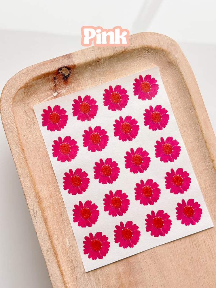 Pressed Flower Singles (Small) Transfer Sheets