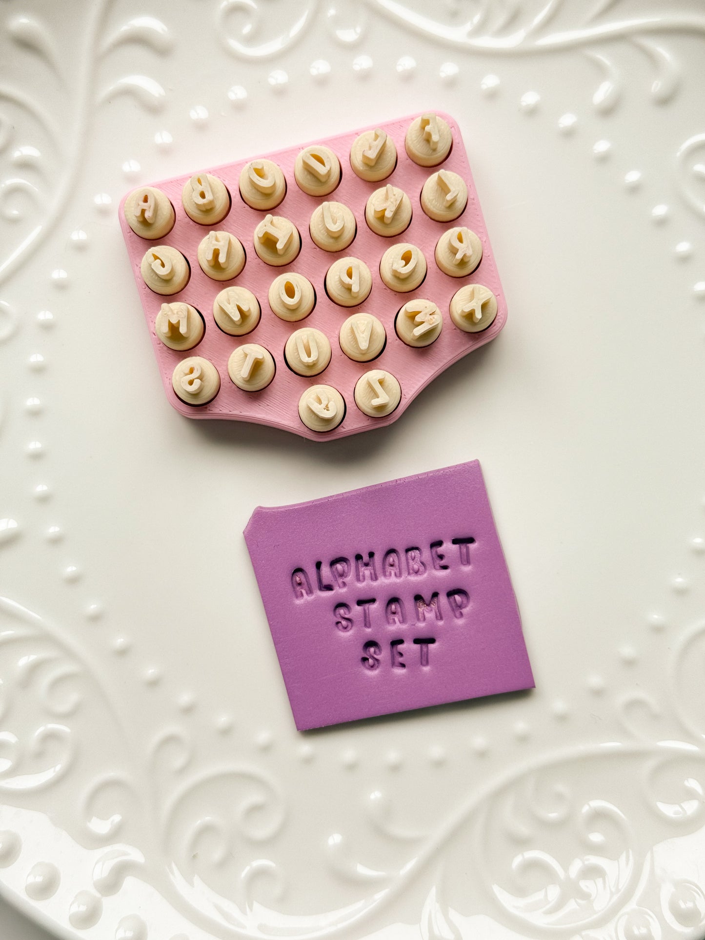 ALPHABET STAMP SET