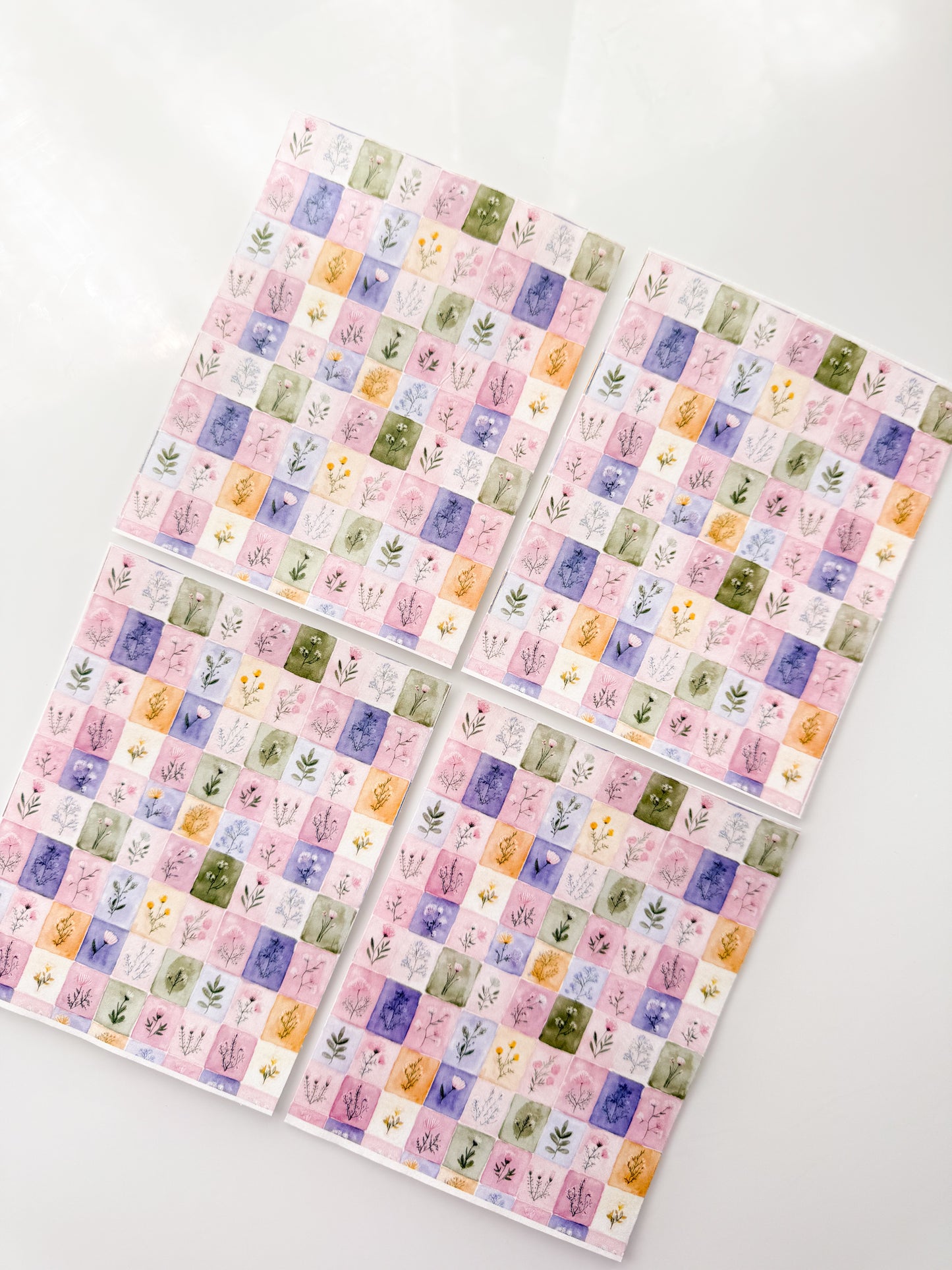 FLORALS 111 Transfer Sheet Single Or 4 Pack