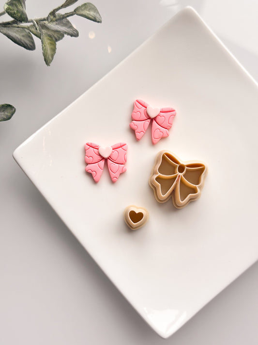 Heart Bow Clay Cutter