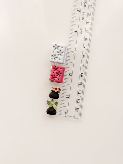 Build Your Own Mini Bookshelf Clay Cutters + 3D Printed Shelf