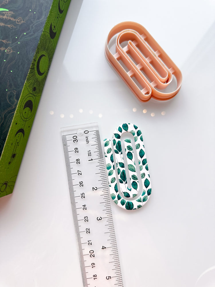 Classic Paperclip Bookmark Clay Cutter