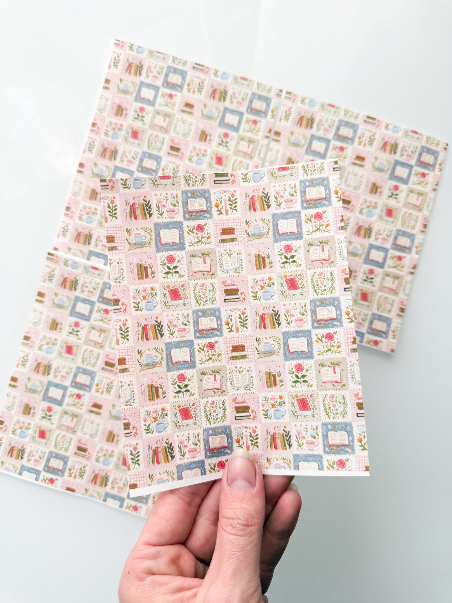 FLORALS 118 Bookish Transfer Sheet Single Or 4 Pack