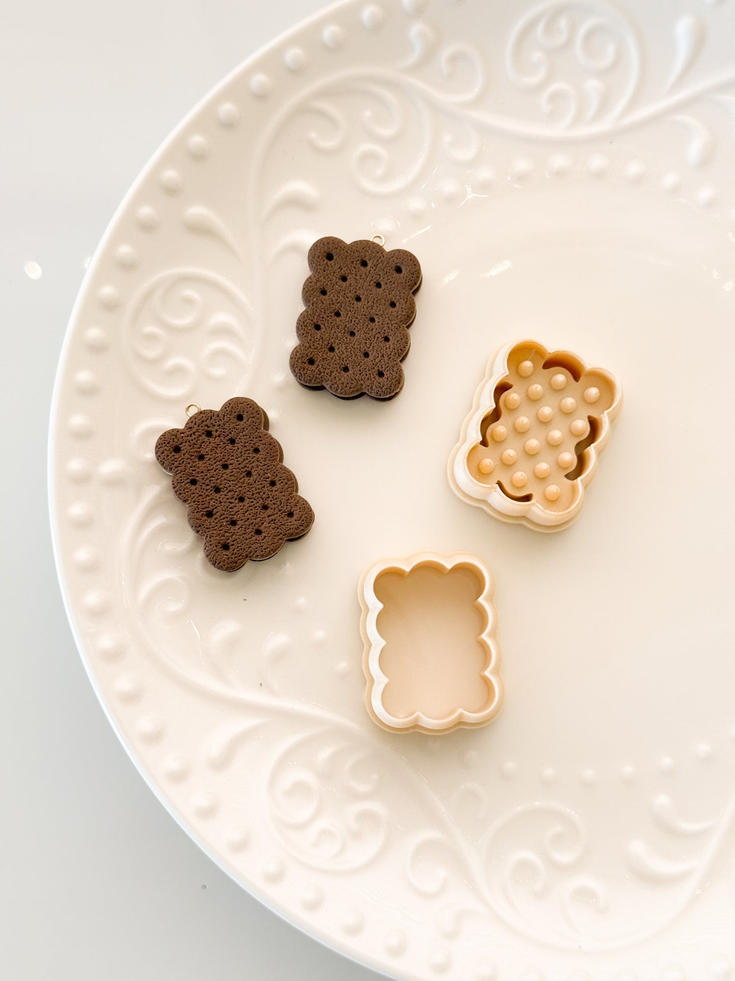Scalloped Ice Cream Sandwich Clay Cutter Set