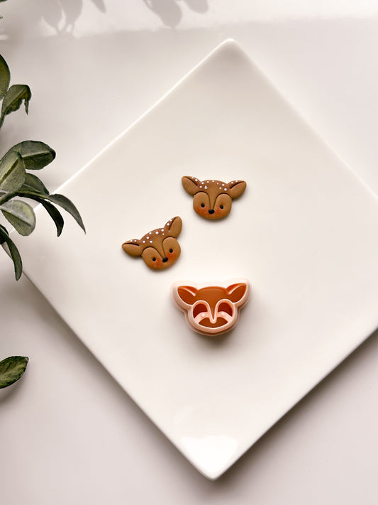 Cutie Reindeer Clay Cutter