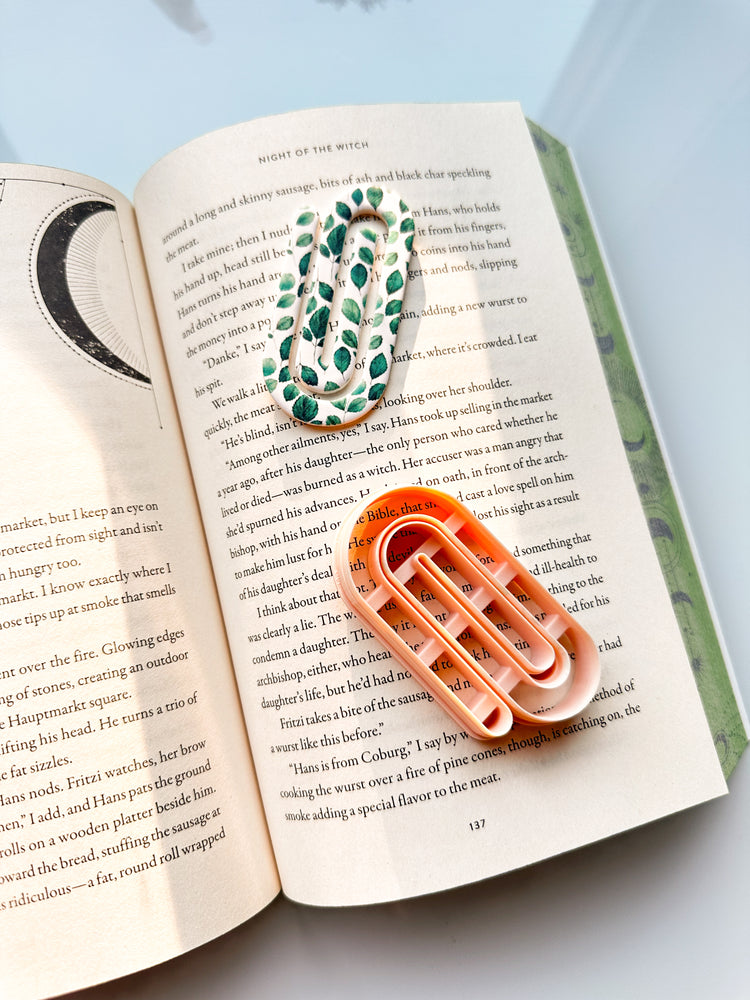 Classic Paperclip Bookmark Clay Cutter