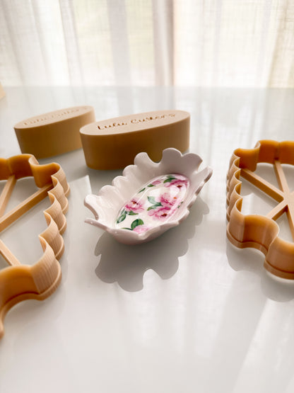 Unique Trinket Dish + Press Polymer Clay Cutters Ceramic Air Dry Clay