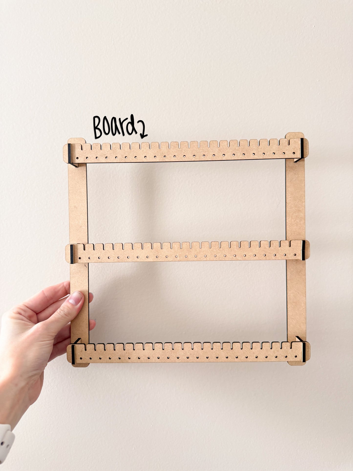 Wall Hanging Jewelry Display Laser Cut