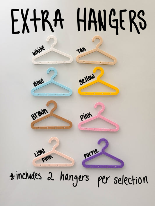 EXTRA HANGERS For Earring Hanger Rack