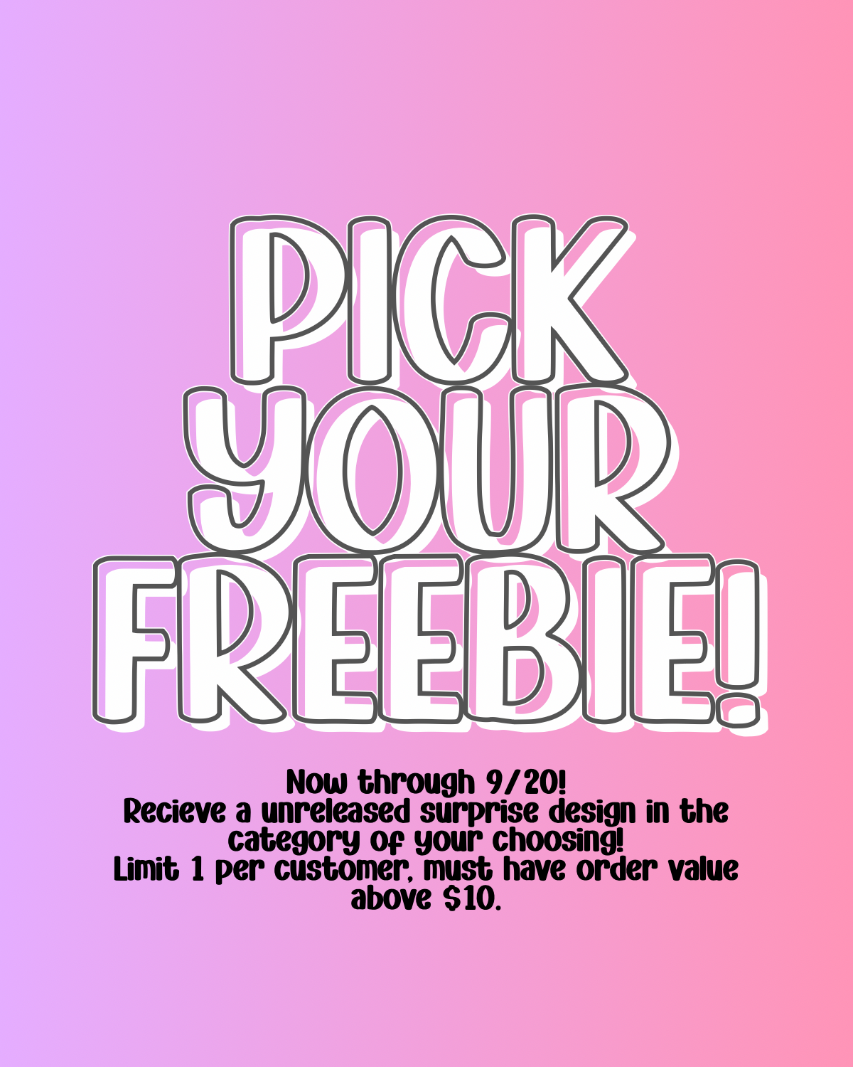 LAUNCH FREEBIE