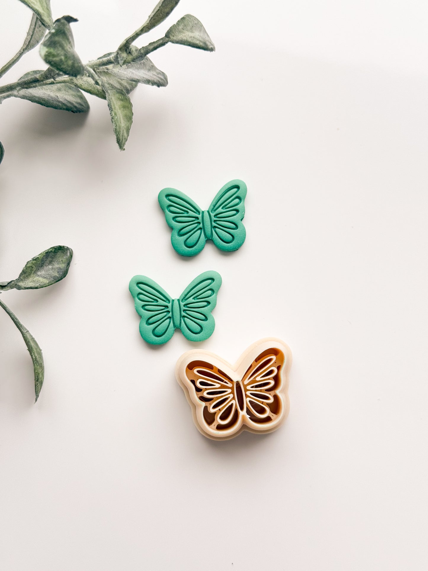 Embossed Butterfly II Clay Cutter