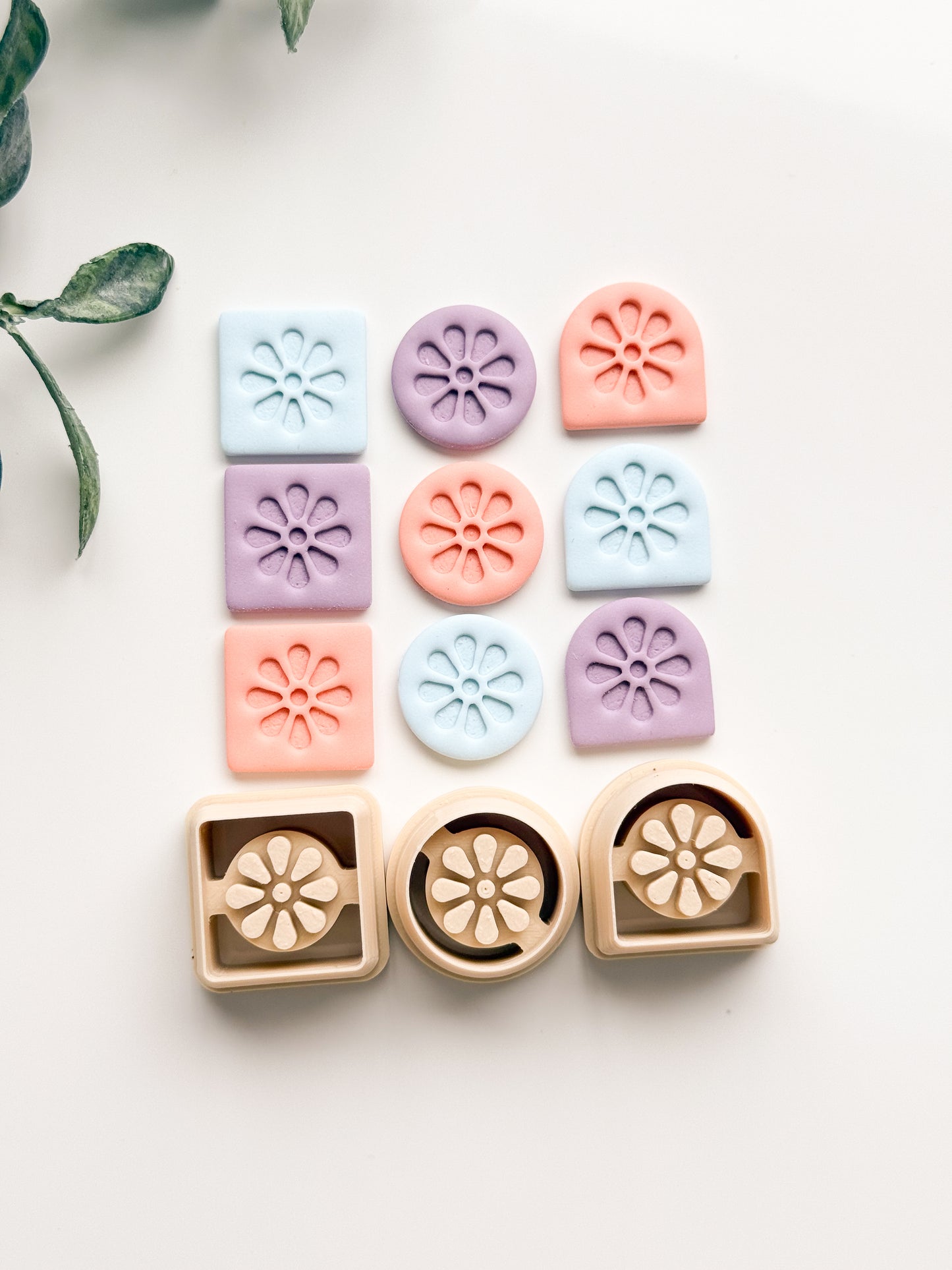Flower Shapes Clay Cutter