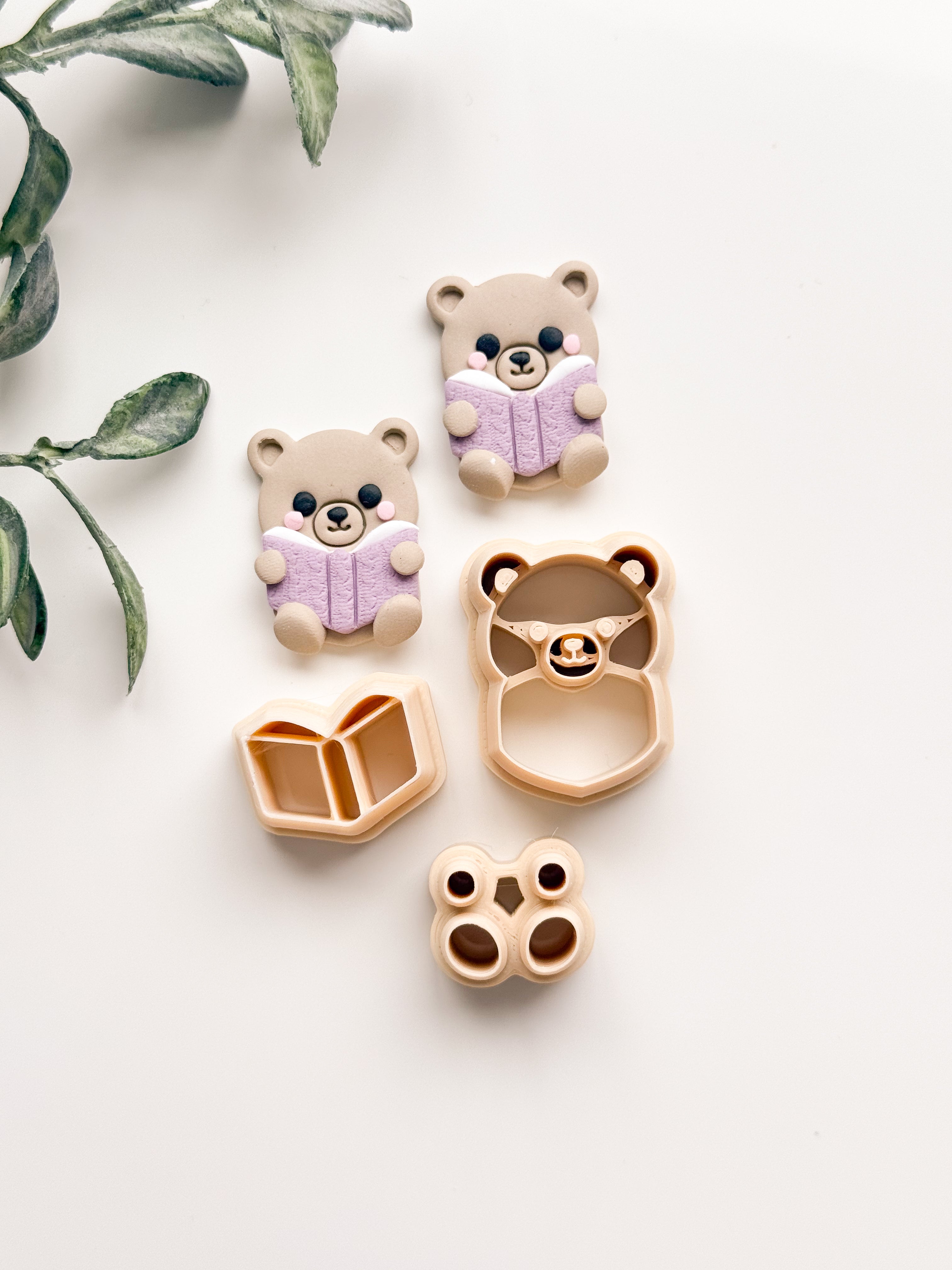 Reading Bear Clay Cutter Set – Lulu Cutters