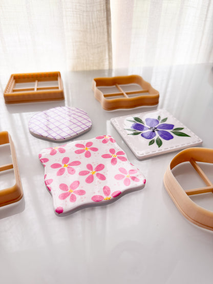 Drink Coaster Clay Cutters