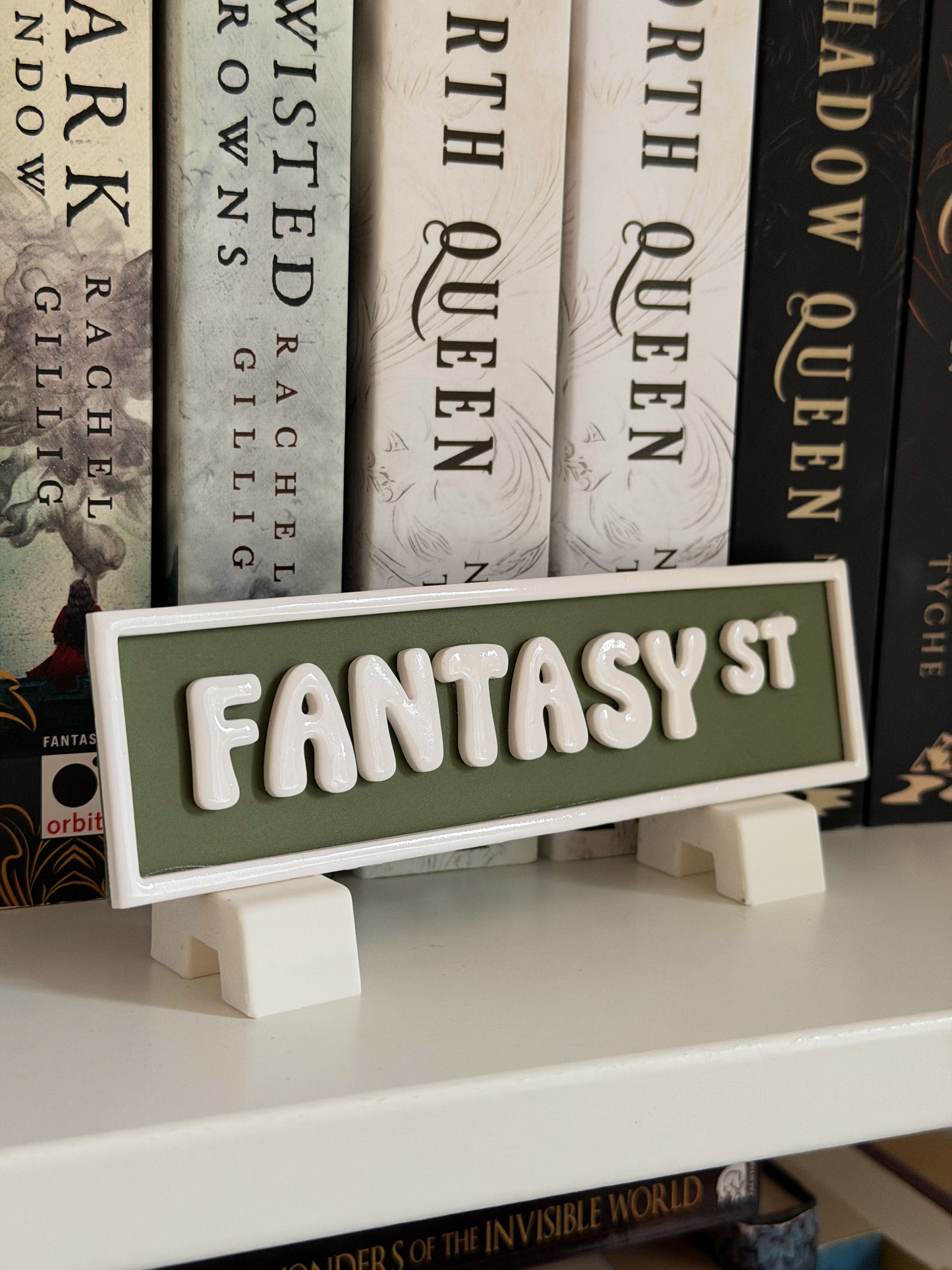 Bookish Road Signs Clay Cutters