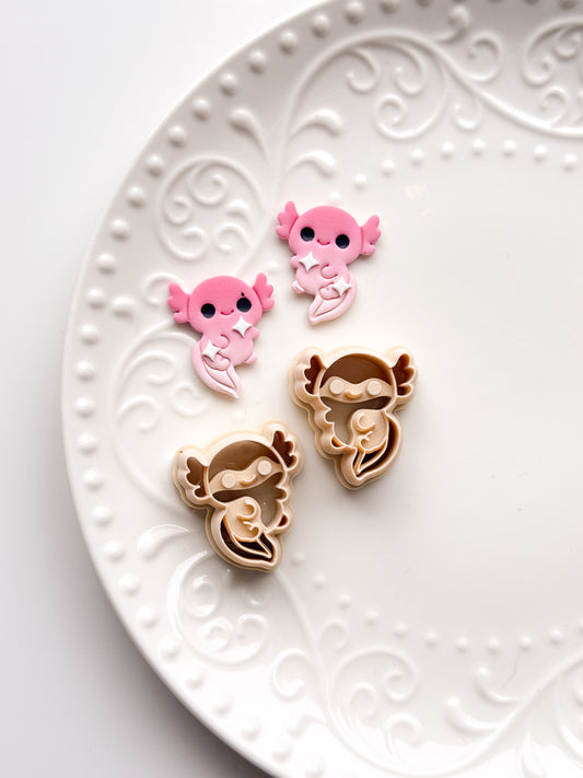 Axolotl Mirrored Set Clay Cutters