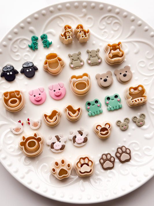 Animal Studs Clay Cutters