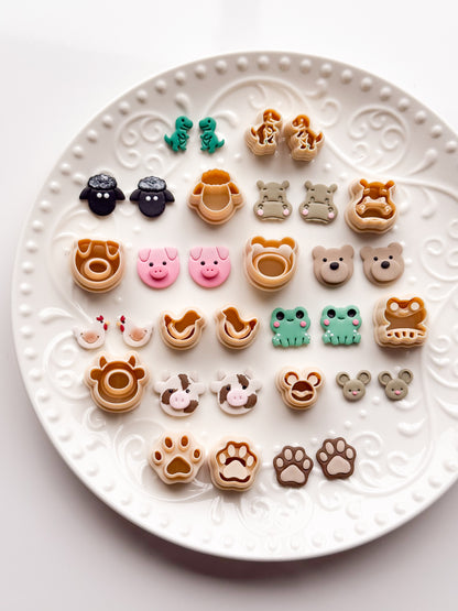 Animal Studs Clay Cutters