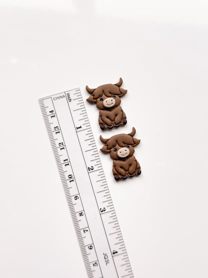 Highland Cow Clay Cutters