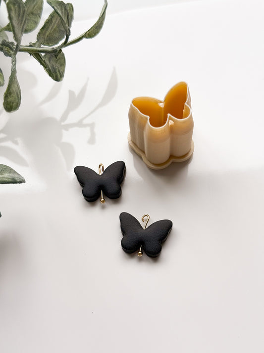 Butterfly Bead With Guide Holes Extra Tall Clay Cutter