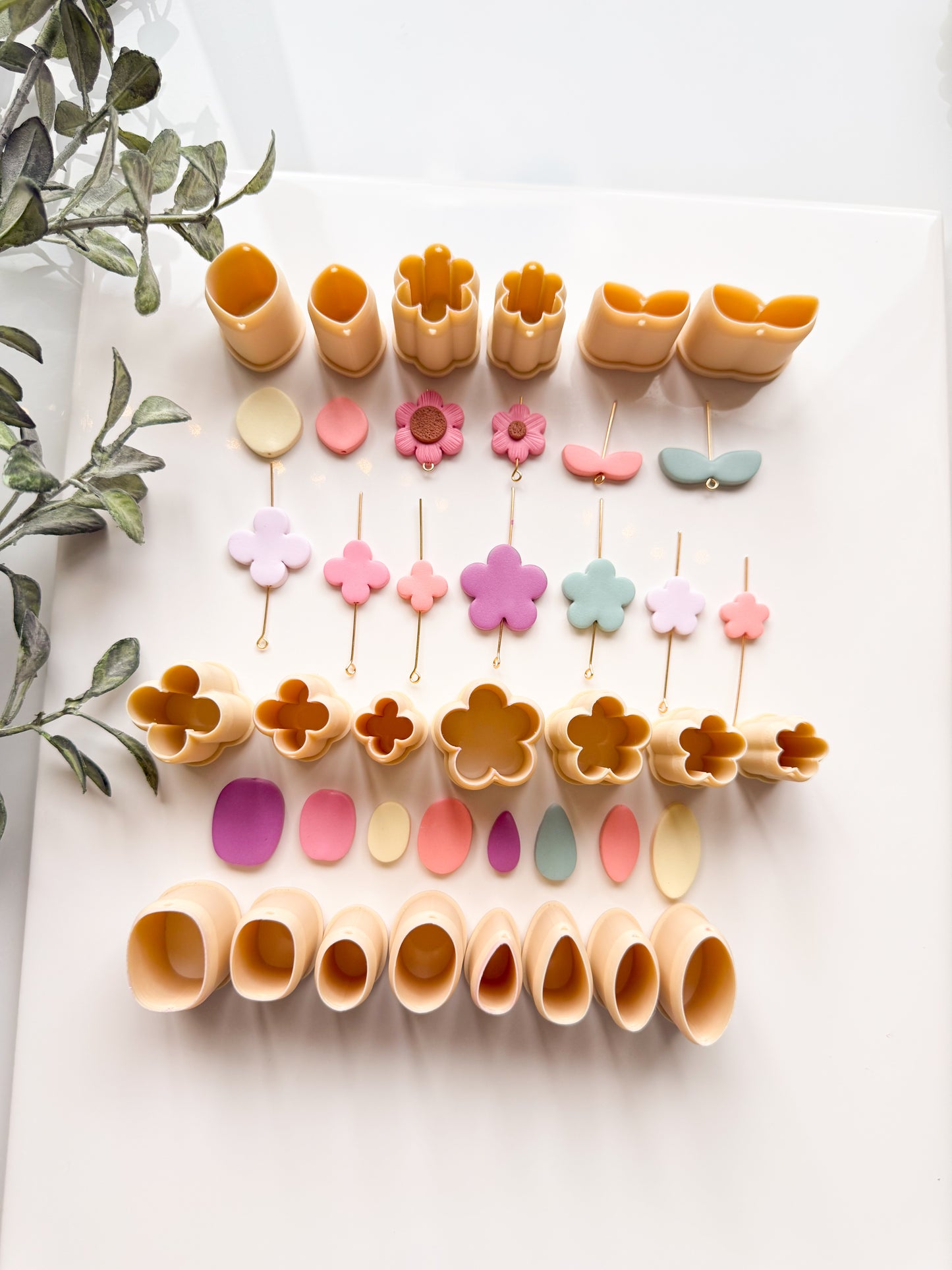 MORE SHAPES Beads With Guide Holes Extra Tall Clay Cutter