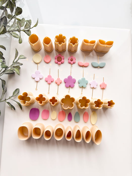MORE SHAPES Beads With Guide Holes Extra Tall Clay Cutter