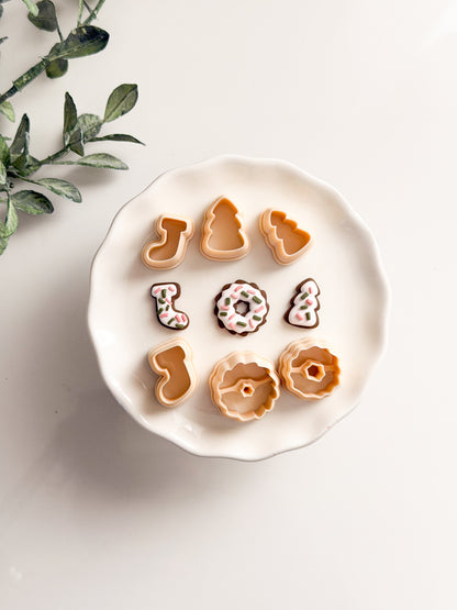 Christmas Cookies Clay Cutters