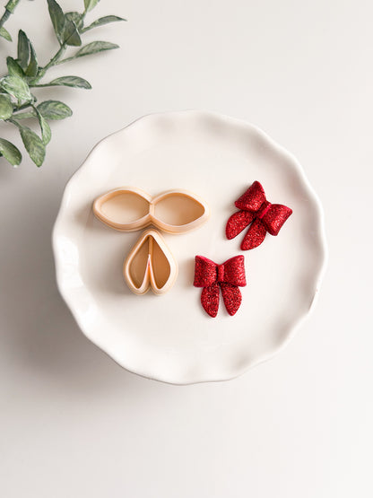 Christmas Bow Builder Clay Cutter