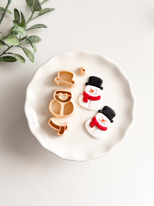 Snowman Builder 26 Clay Cutter Set