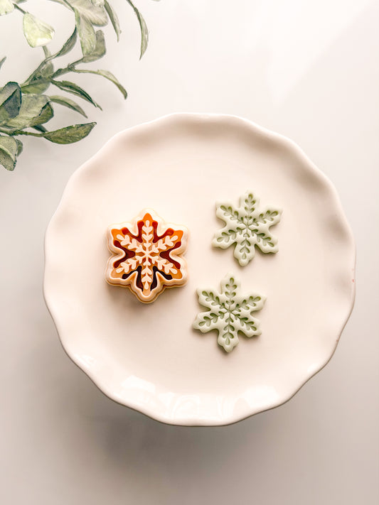 Snowflake Scandinavian Inspired Clay Cutter