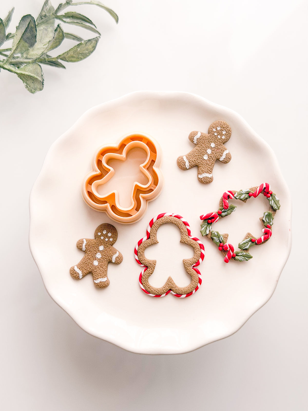 Windowed Gingerbread 2 in 1 Clay Cutter