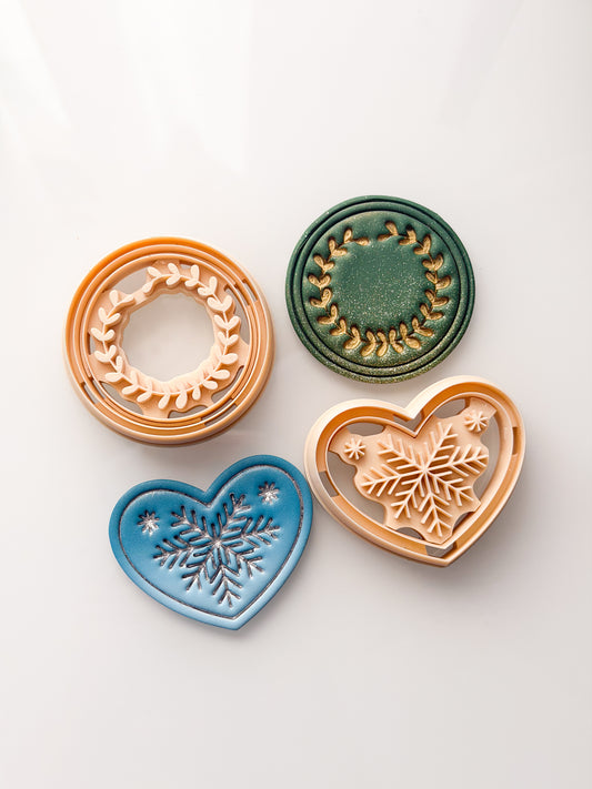 Decorative Ornaments Clay Cutters