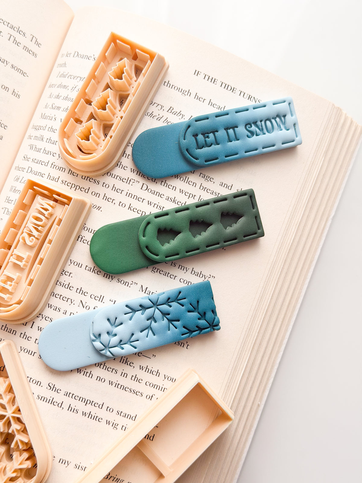Winter Bookmark Double Clay Cutter Set