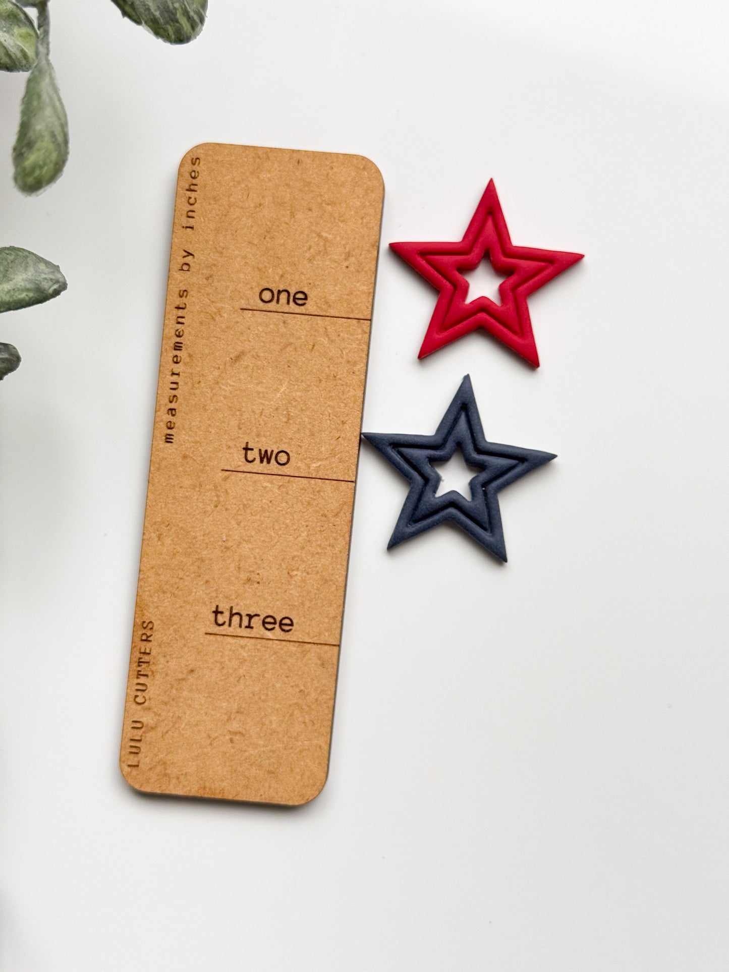 Extruded Star Clay Cutter