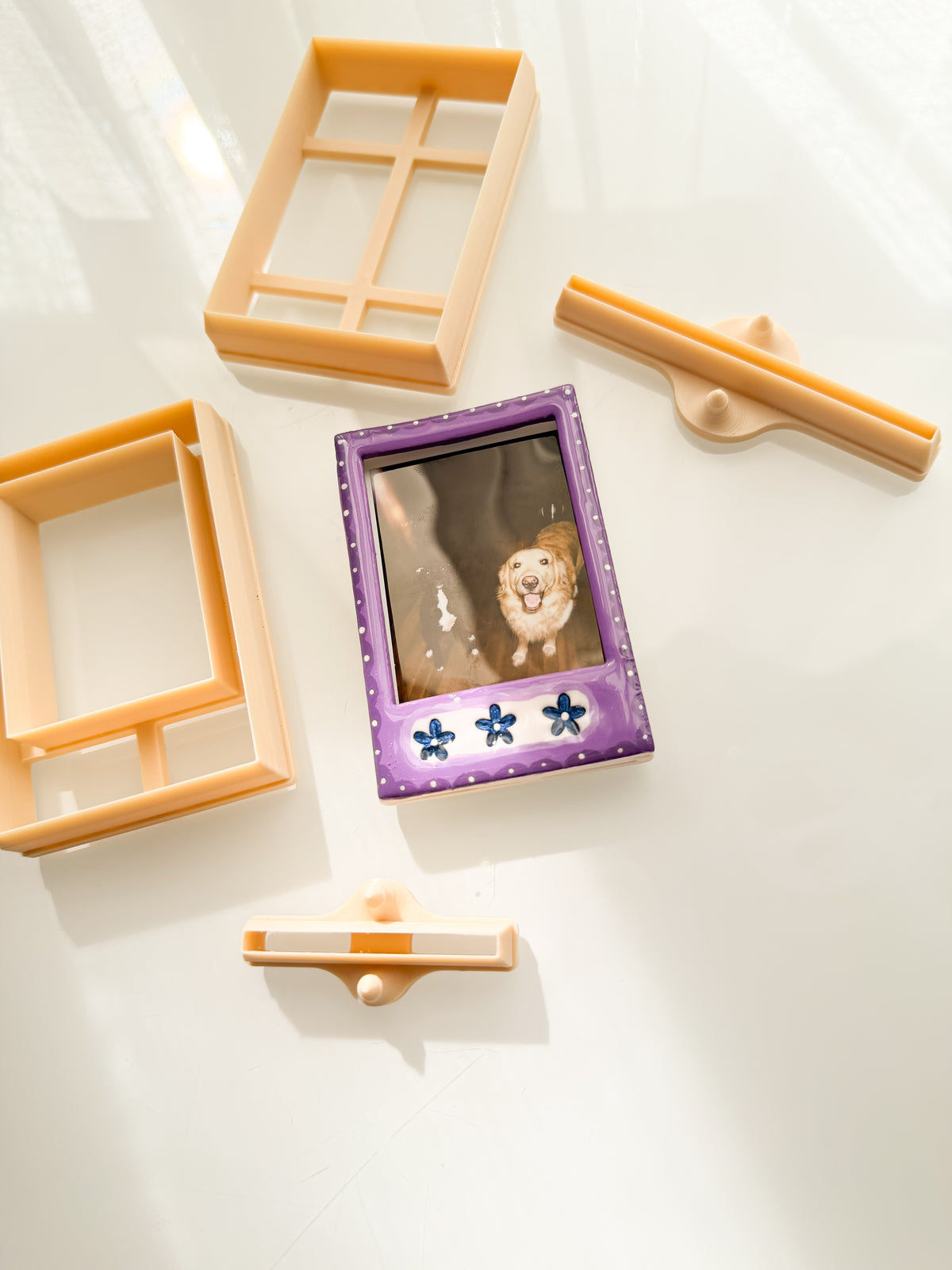 Polaroid Frame Polymer Clay Air Dry Clay Ceramic Pottery