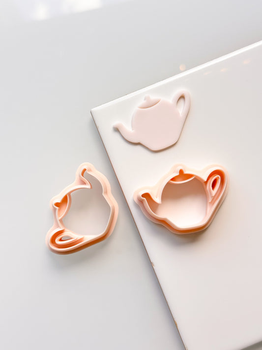 Teapots Mirrored Clay Cutter Set