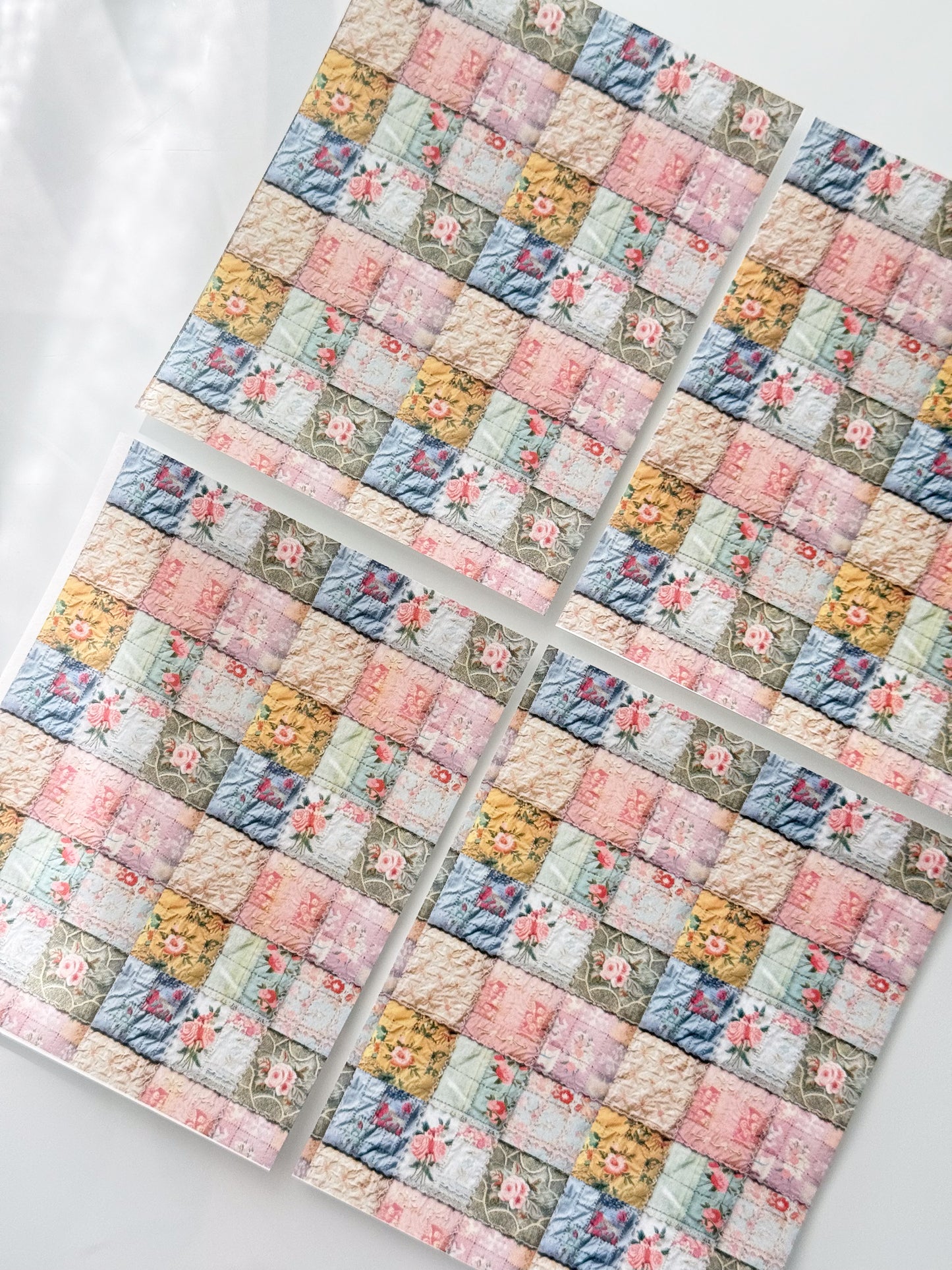 Quilted 10 Transfer Sheet Single Or 4 Pack