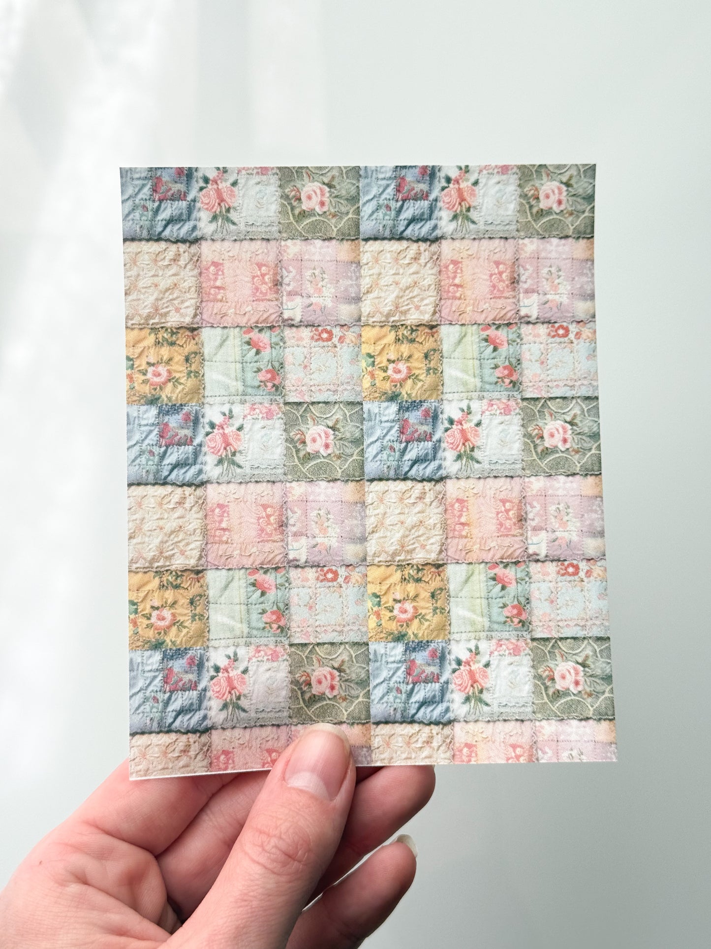 Quilted 10 Transfer Sheet Single Or 4 Pack