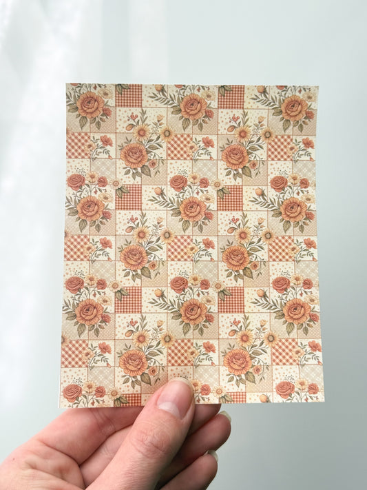 Quilted 12 Transfer Sheet Single Or 4 Pack