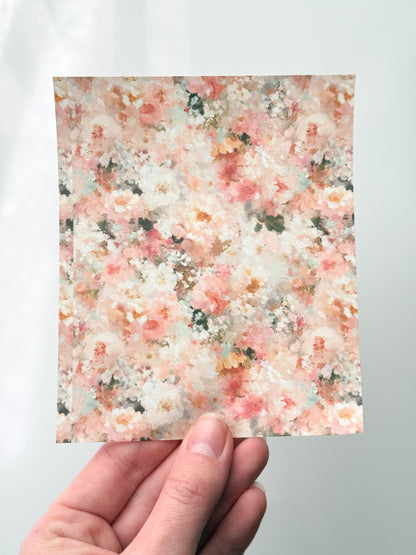 FLORALS 84 Transfer Sheet Single Or 4 Pack